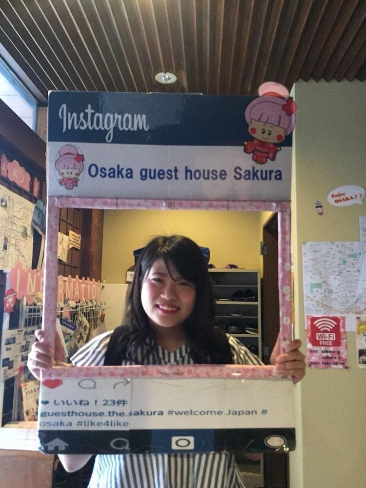 Osaka Guesthouse Sakura Экстерьер фото