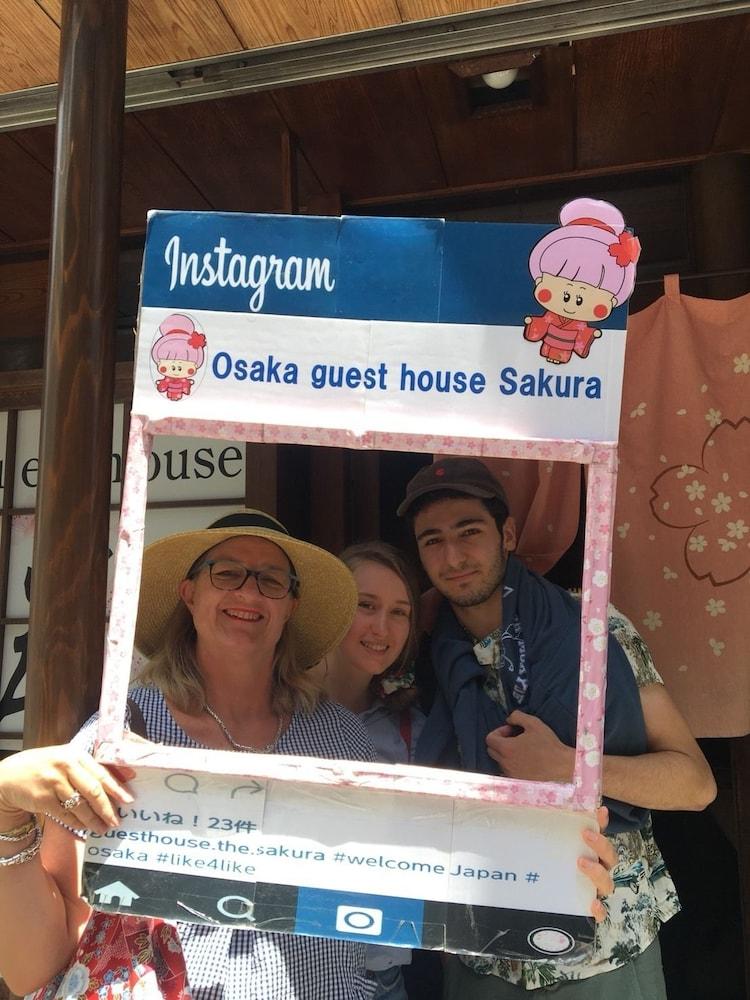 Osaka Guesthouse Sakura Экстерьер фото