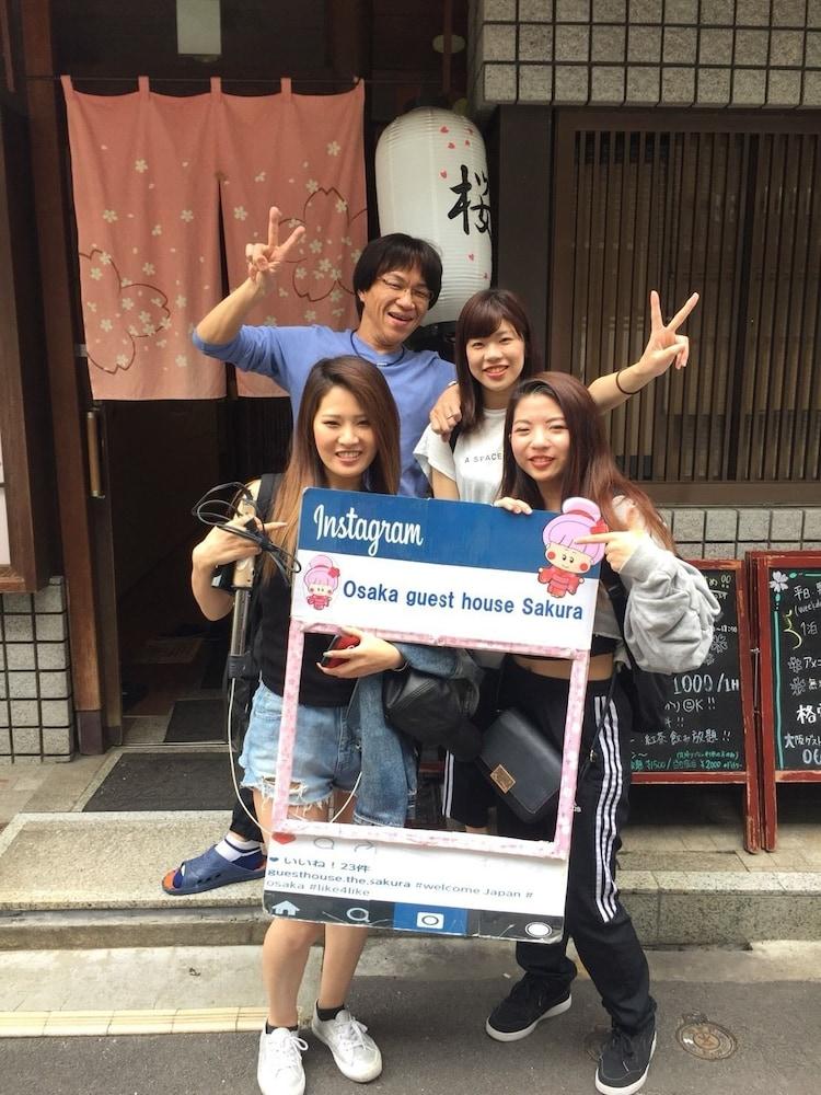 Osaka Guesthouse Sakura Экстерьер фото