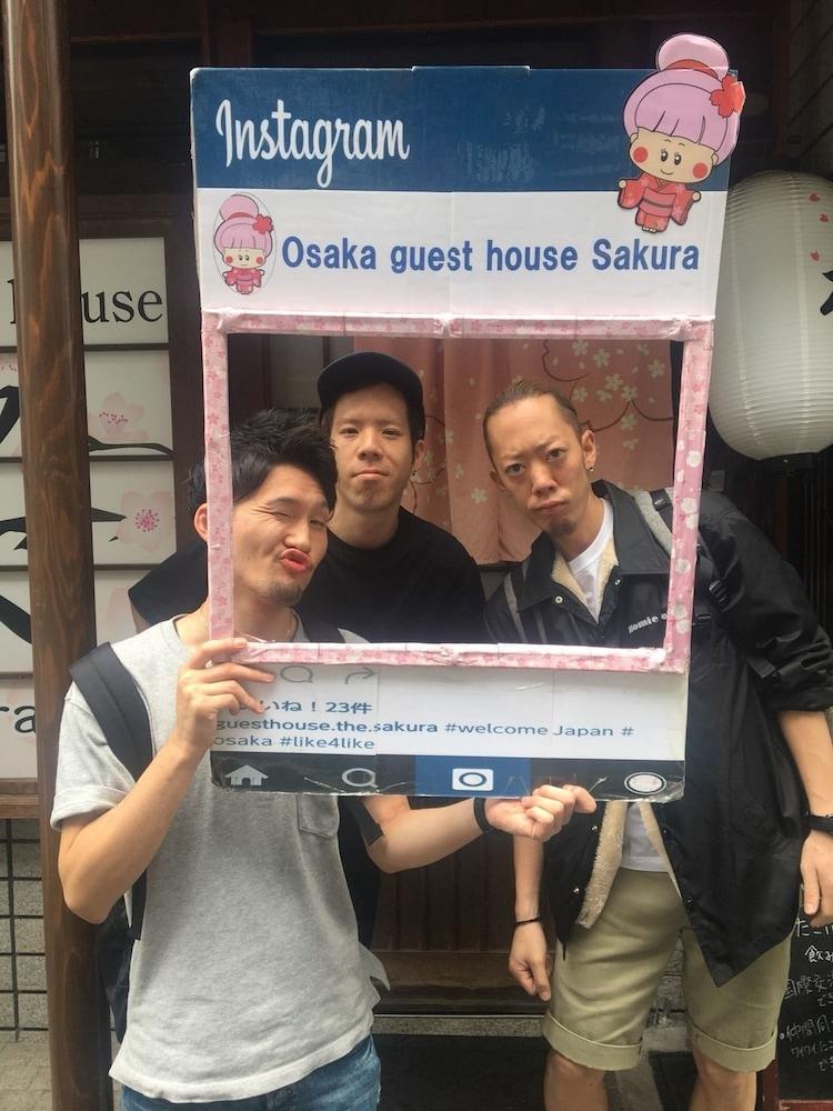 Osaka Guesthouse Sakura Экстерьер фото